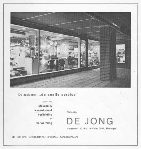 Advertentie Voorstraat 80, Harlingen
