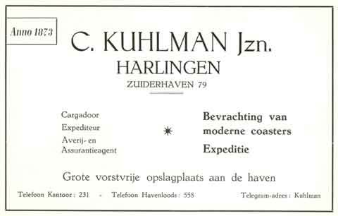 Advertentie Zuiderhaven 79, Harlingen