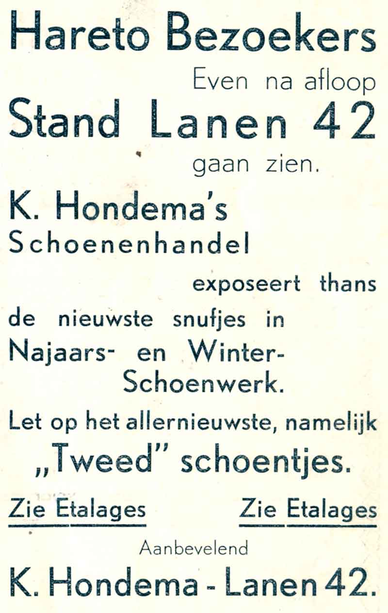 Advertentie Lanen 42, Harlingen