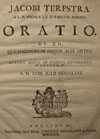 Oratio. De eo, quemadmodum honos alit artes