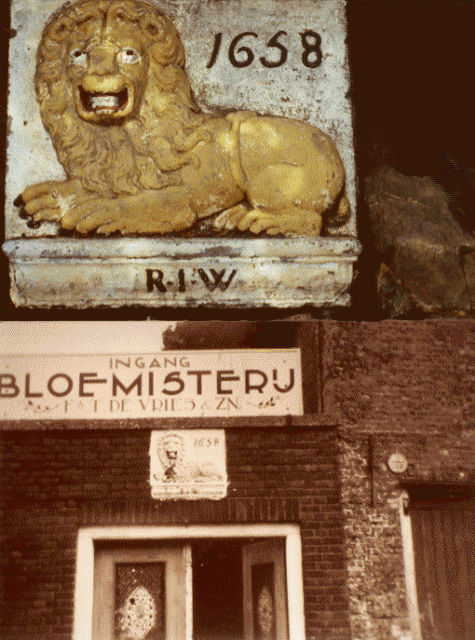 Gevelsteen/opschrift Kerkpoortstraat 29, Harlingen