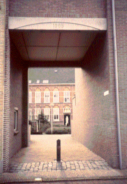Gevelsteen/opschrift Tiepelplein 0, Harlingen