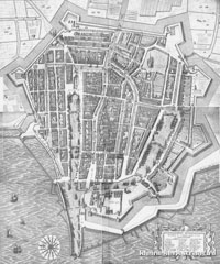 Plattegrond 1613, Harlingen