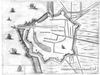 Plattegrond 1673, Harlingen