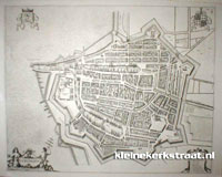 Plattegrond 1690, Harlingen
