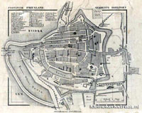 Plattegrond 1889, Harlingen