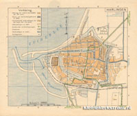 Plattegrond 1930, Harlingen